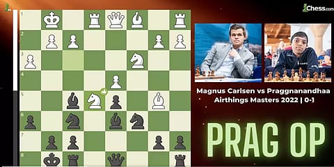 உலகச் சாம்பியன் கார்ல்சனை மிரளவைத்த இந்தியாவின் இளம் கிராண்ட் மாஸ்டர்!