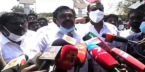 "வாக்குப்பதிவு இயந்திரத்தில் முறைகேடுகள்" - திமுக மீது இபிஎஸ் குற்றச்சாட்டு