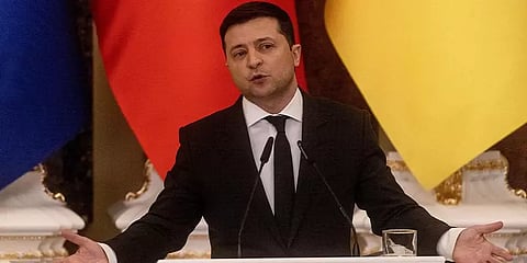 "போரில் நாங்கள் தனித்துவிடப்பட்டுள்ளோம்"- உக்ரைன் அதிபர் ஜெலன்ஸ்கி வேதனை