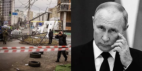 உக்ரைன் மீது ராணுவ நடவடிக்கை ஏன்? - அதிபர் புடின் விளக்கம்