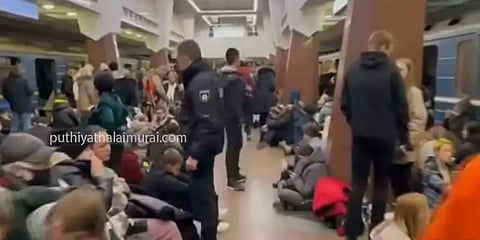 உக்ரைன் மக்களுக்கு தஞ்சம் அளிக்கும் இந்திய உணவகம்