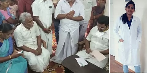 "தைரியமாக இருங்கள்" உக்ரைனில் இருக்கும் மாணவியின் பெற்றோருக்கு ஆறுதல் கூறிய அமைச்சர்