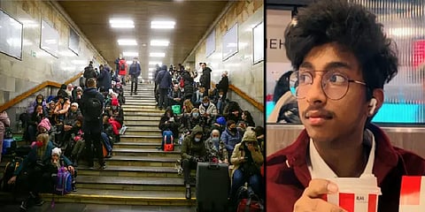 உக்ரைன்: தரைதளத்தில் பதுங்கிய மாணவர்கள்... தொடர்புகொள்ள முடியாததால் பெற்றோர் தவிப்பு