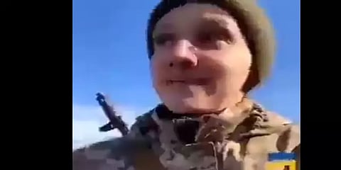 "நான் உயிரோடு இருக்கிறேன்; எல்லாம் சரியாகவிடும்" - உக்ரைன் பெண் ராணுவ வீரர் உருக்கம்