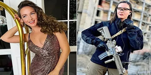 “ரஷ்யாவுக்கு எதிராக போராட ராணுவத்தில் சேர்ந்தேனா?" - உக்ரைன் மிஸ் அழகி விளக்கம்