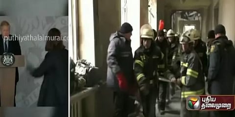 பிரிட்டன் பிரதமரை நோக்கி பெண் பத்திரிகையாளர் கண்ணீர்மல்க கேள்வி: வைரலாகும் வீடியோ