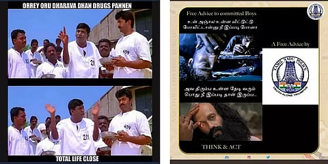 `ஒரேயொரு தடவைதான்... மொத்த வாழ்க்கையும் க்ளோஸ்’- மீம் வழியாக விழிப்புணர்வை தொடங்கிய DAD!