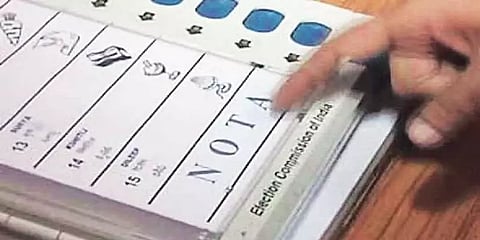உத்தரப் பிரதேசத்தில் பிரபல கட்சிகளை 'வென்ற' நோட்டா - வாக்குசதவீதம் எவ்வளவு தெரியுமா?