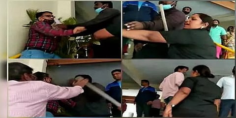 கட்டணச் சலுகை கேட்ட பெற்றோரை பெண் அடியாள் வைத்து தாக்கிய பள்ளி நிர்வாகம்