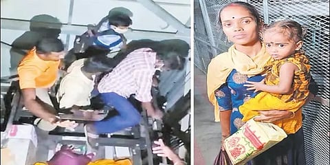 நுங்கம்பாக்கம் ரயில் நிலையத்தில் பழுதான 'லிப்ஃட்’ -2 மணி நேரமாக சிக்கித்தவித்த 13 பயணிகள்