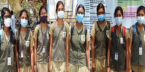 ``நீரின்றி தவிக்கிறார்கள் விவசாயிகள்”- கள ஆய்வறிக்கையை ஆட்சியரிடம் சமர்ப்பித்த மாணவிகள்