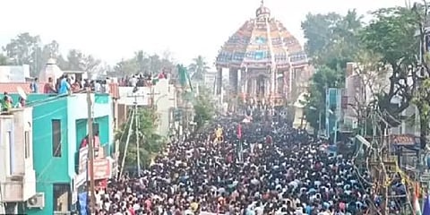 வெகு விமரிசையாக நடைபெறும் திருவாரூர் தியாகராஜர் கோயில் ஆழித்தேரோட்டம்
