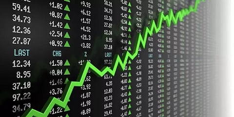 பங்குச்சந்தைகளில் கணிசமான உயர்வு