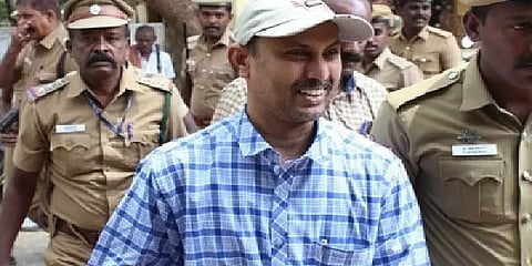 ராஜிவ் காந்தி கொலை வழக்கு - ரவிச்சந்திரனுக்கு சிறை விடுப்பு