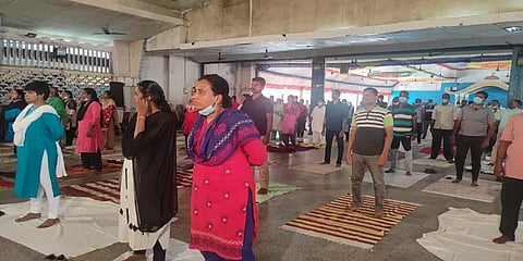 தமிழக ரயில்வே காவல்துறையினருக்கு முதுகுத் தண்டு பாதுகாப்பு பயிற்சி முகாம்