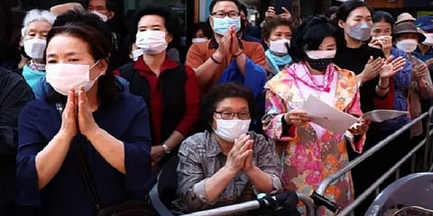 தென்கொரியாவில் மீண்டும் வேகமெடுக்கும் கொரோனா தொற்று பரவல்