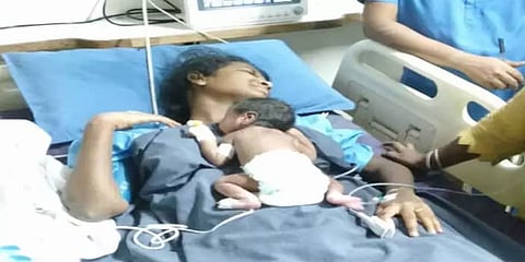 முட்புதரில் வீசப்பட்ட பிறந்த குழந்தை! மருத்துவமனையில் சிகிச்சைக்கு சென்ற போது சிக்கிய தாய்