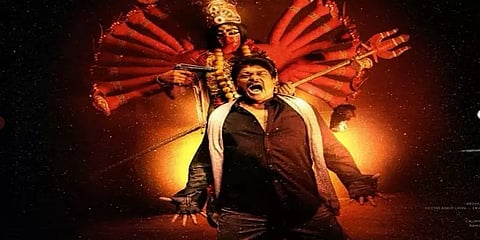 "காளி கையில் சூலத்தோடு துப்பாக்கி" - மிரட்டும் ‘இரவின் நிழல்’ ஃபர்ஸ்ட் லுக் போஸ்டர்!