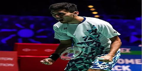 நடப்பு சாம்பியனை வீழ்த்தி இறுதி போட்டிக்குள் நுழைந்தார் இந்தியாவின் லக்ஷ்யா சென்