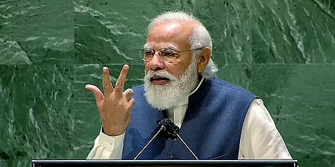 "எது எப்போது நிகழும், அது நம்மை எப்படி பாதிக்கும் என மதிப்பிடவே முடியவில்லை"- மோடி பேச்சு