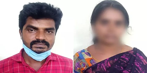 குழந்தையை கொஞ்வதுபோல் பீரோவில் இருந்த நகையை திருடிய பெண்