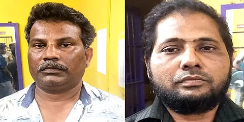 போலி பத்திரம் தயாரித்து மோசடி: நிலத்தை விற்க முயன்ற இருவர் கைது