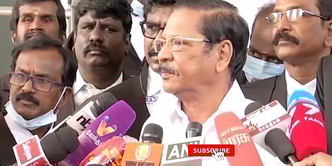 "திமுக சட்டப் போரைத் தொடங்கினால் அண்ணாமலையால் எதிர்கொள்ள முடியாது" - ஆர்எஸ்.பாரதி