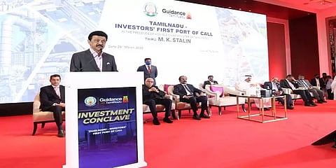 துபாயில் ரூ.1600 கோடி முதலீட்டு ஒப்பந்தம் - தொழில் முதலீட்டாளர்களுக்கு முதல்வர் அழைப்பு