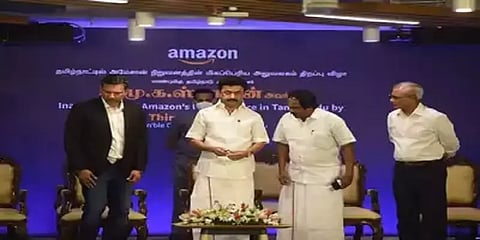 சென்னை: அமேசானின் புதிய அலுவலகத்தை திறந்து வைத்தார் முதலமைச்சர் மு.க.ஸ்டாலின்
