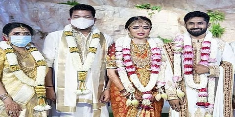 மகளின் வரவேற்பு நிகழ்ச்சி - தன்னை அறிமுகப்படுத்தியவரை முதல் ஆளாக அழைத்த இயக்குநர் ஷங்கர்