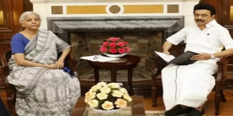 ’ரூ.21 ஆயிரம் கோடி நிலுவைத் தொகை’ - மத்திய நிதியமைச்சரிடம் முதல்வர் ஸ்டாலின் வலியுறுத்தல்