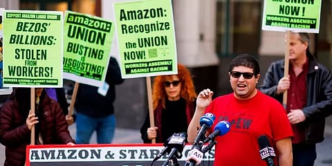 ஊழியர்களின் விடா முயற்சி... அமேசான் நிறுவனத்தில் தொழிற்சங்கம் அமைப்பு