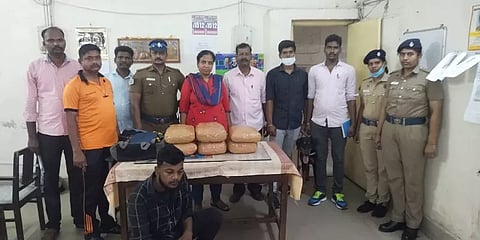 ஆபரேசன் கஞ்சா வேட்டை 2.0: சென்ட்ரல் ரயில் நிலையத்திலிருந்து 31.5 கிலோ கஞ்சா பறிமுதல்