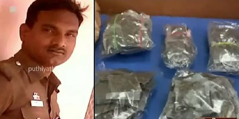 கஞ்சா வியாபாரிகளுக்கு கஞ்சா சப்ளை.. காவலர் பணியிடை நீக்கம்- கோவை மாநகர காவல் ஆணையர் அதிரடி