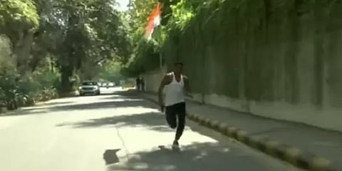 ராணுவத் தேர்வு தாமதத்திற்கு எதிர்ப்புத் தெரிவித்து 350 கி.மீ. ஓடிய இளைஞர்!