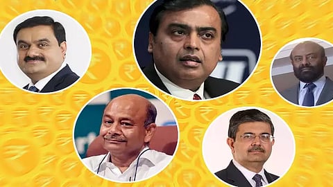 ambani, adani