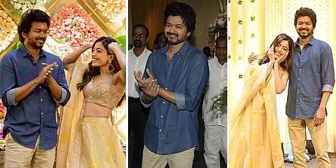 `விஜய் 66’ படப்பிடிப்பு தொடங்கியது - ட்ரெண்டாகும் பூஜை ஃபோட்டோஸ்