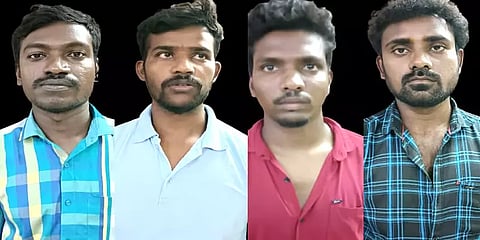 பள்ளி மாணவியை கடத்த முயன்றதாக 4 பேர் போக்சோவில் கைது