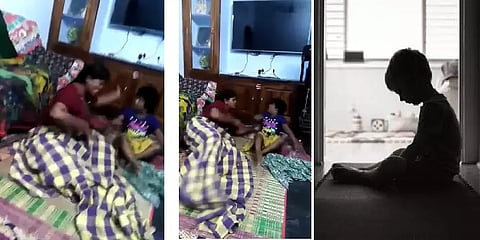 5 வயது சிறு குழந்தையை அடித்து துன்புறுத்தும் தாய்... வைரல் வீடியோவில் அதிர்ச்சி சம்பவங்கள்