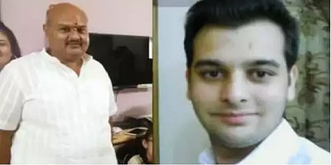 பணம் கொடுத்ததில் தகராறு; மகன் மீது தீ வைத்து கொல்ல முயன்ற தந்தை - பதறவைக்கும் காட்சிகள்