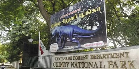 கூரை அமைத்து விலங்குகள் மீது தண்ணீர்: கோடையை சமாளிக்க கிண்டி பூங்காவில் புதிய முயற்சி