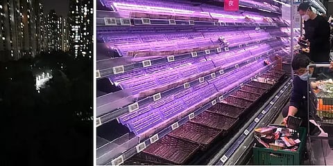 `சாப்பாட்டுக்கே வழியில்ல..’ - கடும் கொரோனா கட்டுபாட்டால் பால்கனி வழியாக உதவிகேட்ட சீனர்கள்