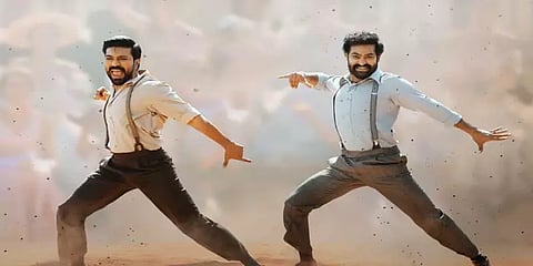 ’ஆர்ஆர்ஆர்’ படத்தின் ‘நாட்டு கூத்து’ வீடியோ பாடல் வெளியீடு