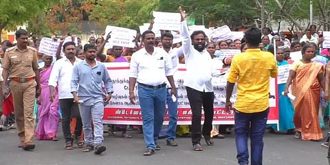 ”ஸ்டெர்லைட் ஆலையை மீண்டும் இயக்க முயற்சிக்கிறார்கள்” - போராட்டத்தில் எதிர்ப்பாளர்கள்!