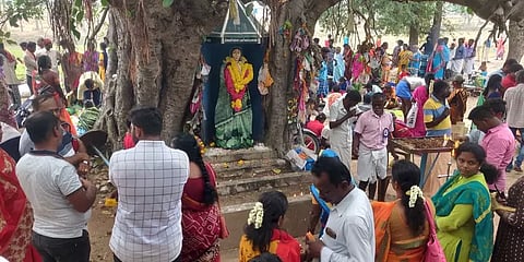 தவக்காலத்தில் இறைவனுக்கு அசைவ அன்னதானமிட்டு மக்கள் பசியாற்றும் புதுக்கோட்டை தேவாலயம்!