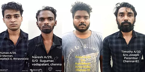 திருவள்ளூர்: கல்லூரி மாணவர்களுக்கு ரயிலில் போதை மாத்திரை; வசமாக சிக்கிய கும்பல்