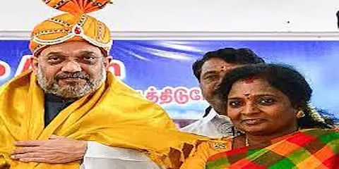 ”இந்தி குறித்து அமித்ஷாவின் கருத்து தவறாக முன்னெடுத்து செல்லப்படுகிறது” - ஆளுநர் தமிழிசை