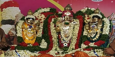 திருப்பதி தேவஸ்தானம் சார்பில் சென்னையில் இன்று ஸ்ரீநிவாச திருக்கல்யாண வைபவம்