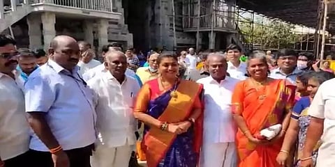 “தமிழகத்தின் பெருமையை மெச்சும் வகையில், ஆந்திராவில் பணியாற்றுவேன்” - அமைச்சர் ரோஜா பேட்டி