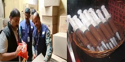 சிரிஞ்சி வடிவில் விற்கப்படும் சாக்லெட்களில் போதை வஸ்து? - உணவு பாதுகாப்பு அதிகாரிகள் ஆய்வு